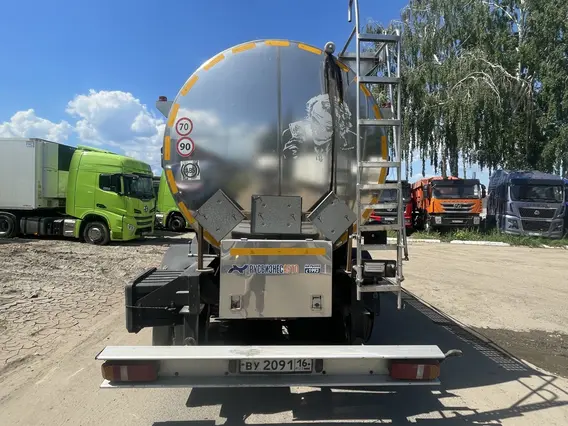 Пищевой полуприцеп-цистерна СПЕЦАВТОМАШ 6377А4 2023 года б/у фото 4
