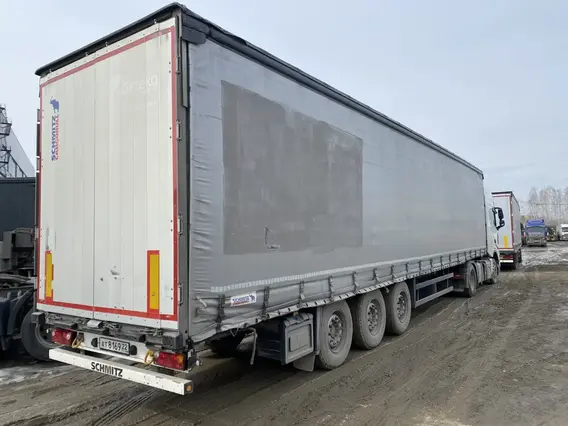 Тентованный полуприцеп Schmitz SCB S3T 2018 года б/у фото 6