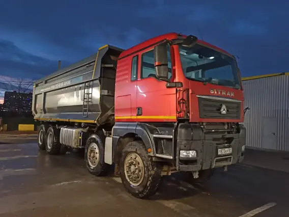 Самосвал SITRAK C7H 2022 года б/у