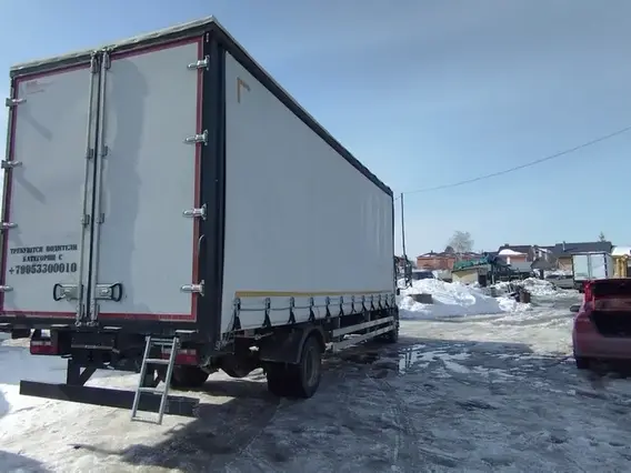 Тентованный грузовик JAC N120 2022 года б/у фото 7