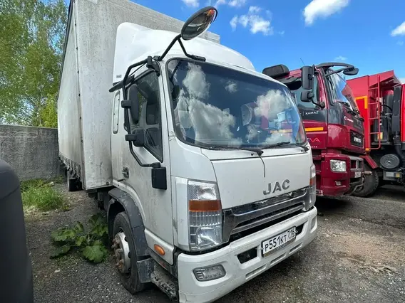 Тентованный грузовик JAC N120 2022 года б/у