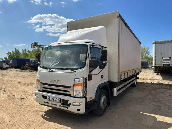 Тентованный грузовик JAC N120 2022 года б/у фото 4
