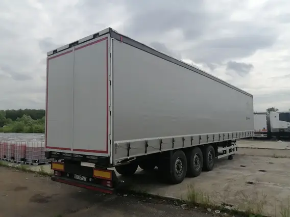 Тентованный полуприцеп V-TRAILER VTR313 2023 года б/у фото 7