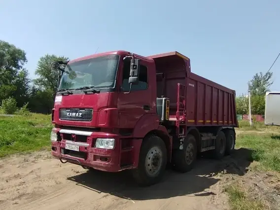 Самосвал Камаз 65801 2021 года б/у фото 4