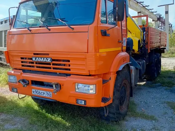 Бортовой грузовик Камаз 43118 2022 года б/у фото 4