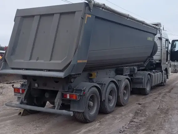 Самосвальный полуприцеп Автомастер AM9560-02 2023 года б/у фото 3
