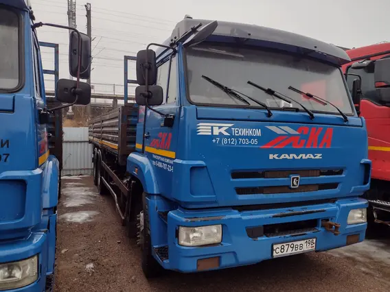 Бортовой Камаз 65117 2018 года б/у