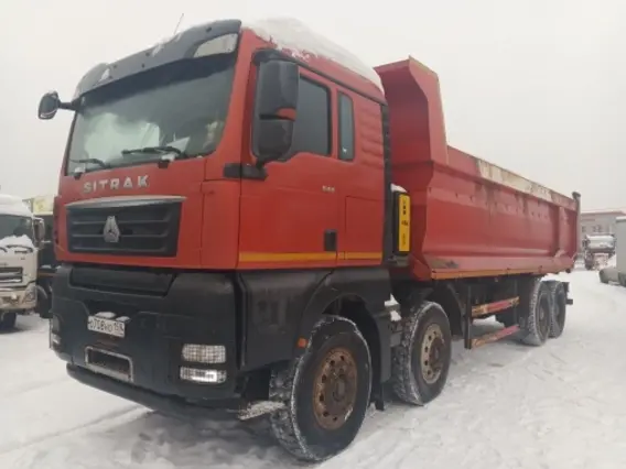 Самосвал SITRAK C7H 2022 года б/у фото 4