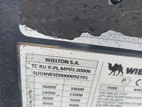 WIELTON NW3A24KO 2019 года б/у фото 7