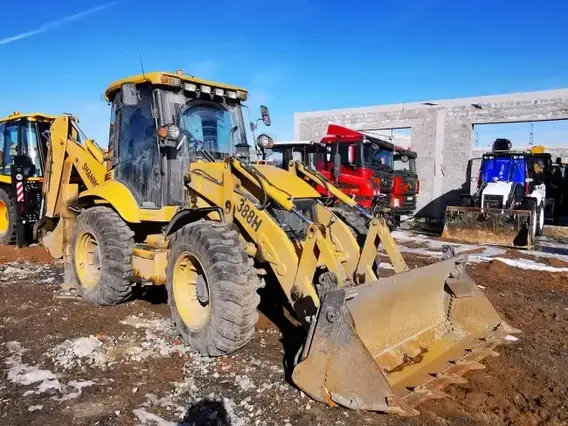 Экскаватор-погрузчик SHANMON 388H 2023 года б/у
