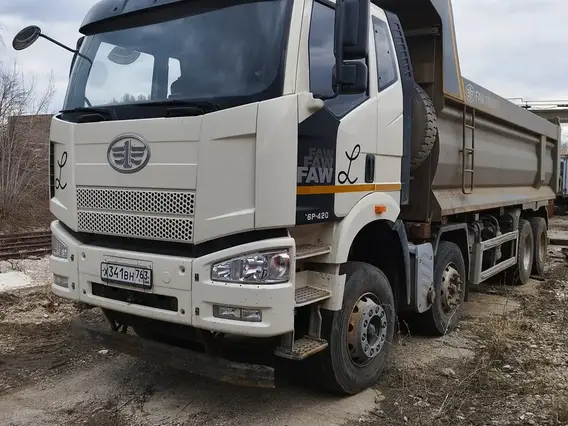 Самосвал FAW J6 2023 года б/у фото 3