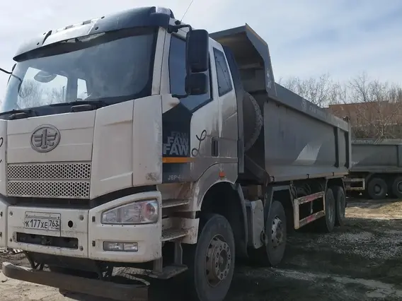 Самосвал FAW J6 2023 года б/у фото 3