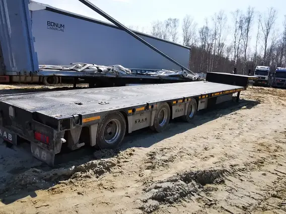 Полуприцеп-тяжеловоз СААБ 9893-0000050-05 2023 года б/у фото 8
