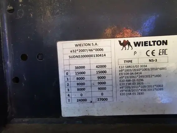 Бортовой WIELTON NS3K 2022 года б/у фото 7