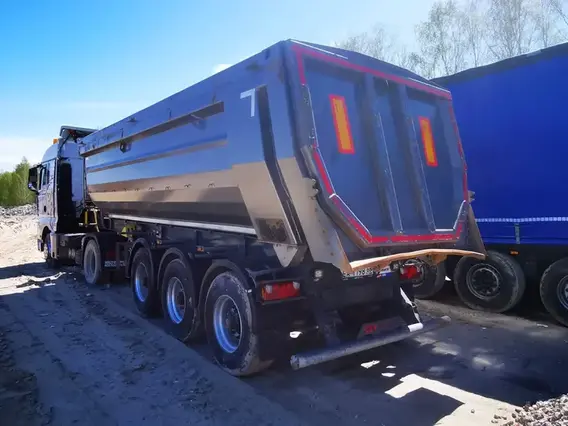 Полуприцеп самосвальный CEYTECH T1 2022 года б/у фото 4