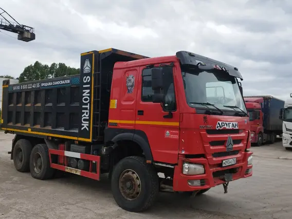 Самосвал Howo t5g 2023 года б/у фото 2