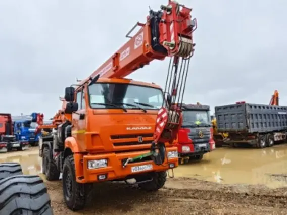 Автокран Камаз 43118 2023 года б/у