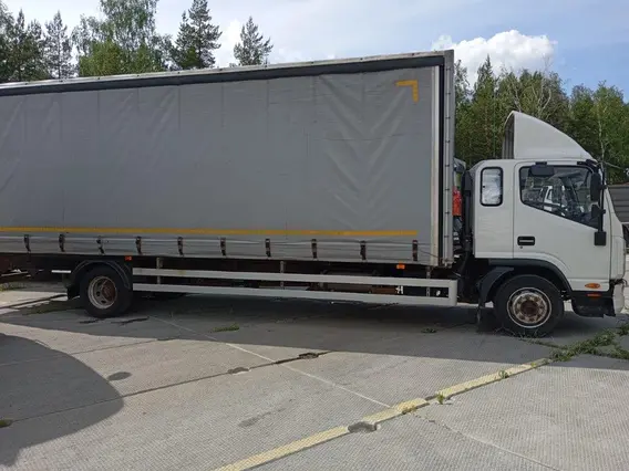 Тентованный грузовик JAC N120 2022 года б/у фото 8