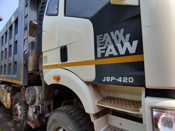 Самосвал FAW J6 2022 года б/у фото 4