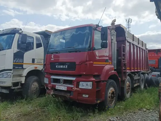 Самосвал Камаз 65801 2021 года б/у фото 3