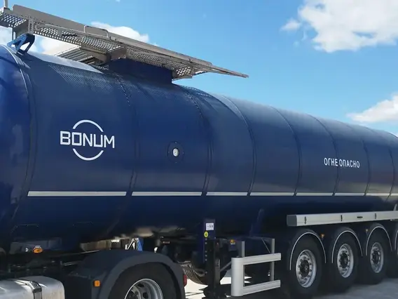 Полуприцеп-битумовоз Bonum 914221 2023 года б/у фото 3
