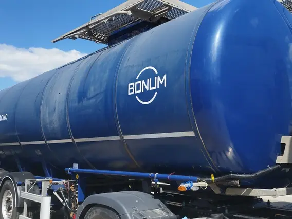 Полуприцеп-битумовоз Bonum 914221 2023 года б/у фото 2