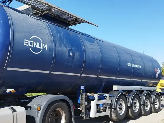 Полуприцеп-битумовоз Bonum 914221 2023 года б/у фото 3