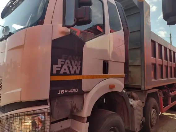 Самосвал FAW J6 2022 года б/у фото 4
