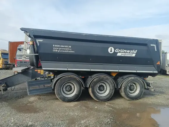 Самосвальный прицеп Grunwald GRW375 2023 года б/у фото 7