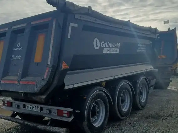 Самосвальный прицеп Grunwald GRW375 2023 года б/у фото 4