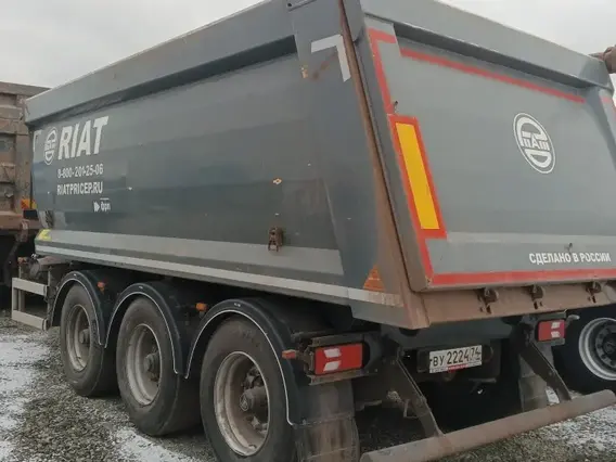 Полуприцеп самосвальный РИАТ 85830F 2023 года б/у фото 8