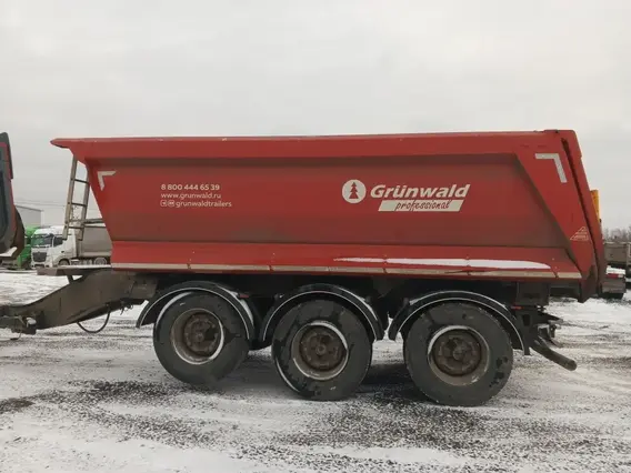Самосвальный прицеп Grunwald GRW375 2023 года б/у фото 4
