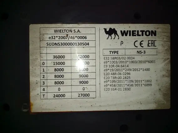 WIELTON NS3K 2022 года б/у фото 11