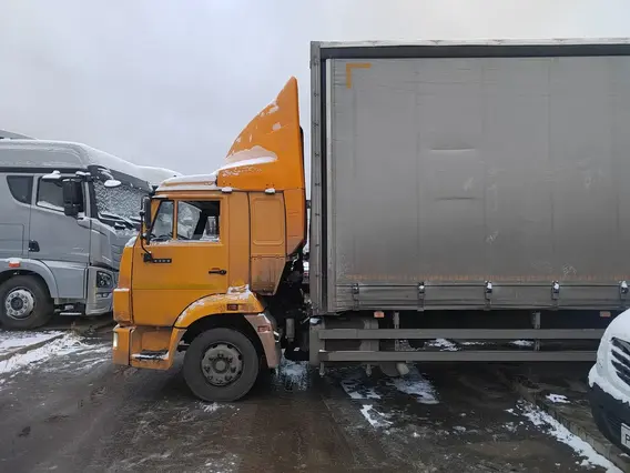 Тентованный грузовик Камаз 4308 2023 года б/у фото 2