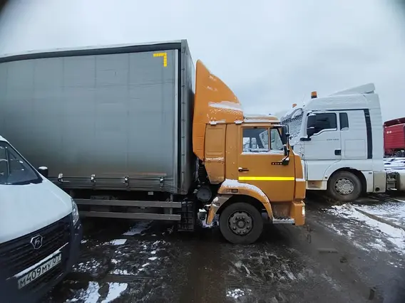 Тентованный грузовик Камаз 4308 2023 года б/у фото 3