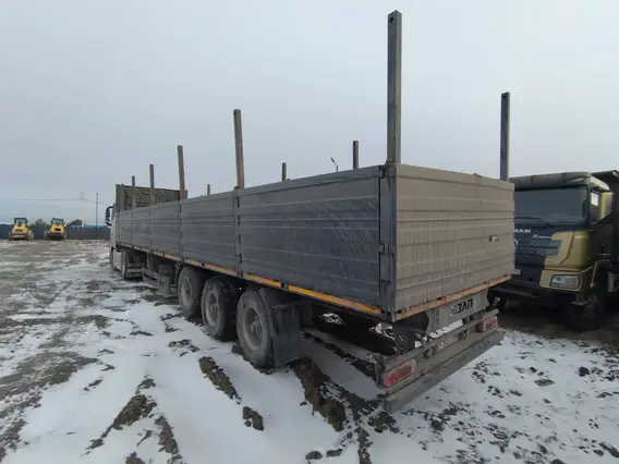 Бортовой полуприцеп БЗАП 94553A 2022 года б/у фото 10