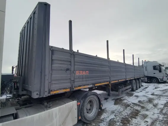 Бортовой полуприцеп БЗАП 94553A 2022 года б/у