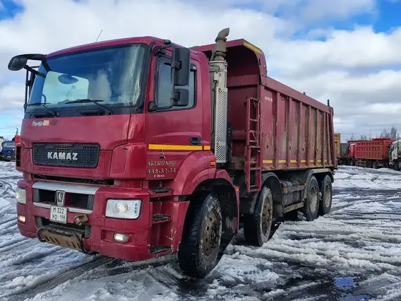 Самосвал Камаз 65801 2022 года б/у фото 3