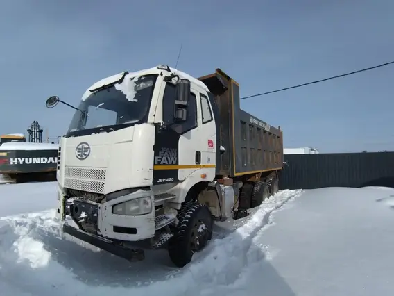 Самосвал FAW J6 2023 года б/у фото 2