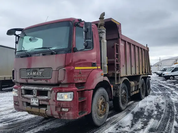Самосвал Камаз 65801 2023 года б/у фото 4