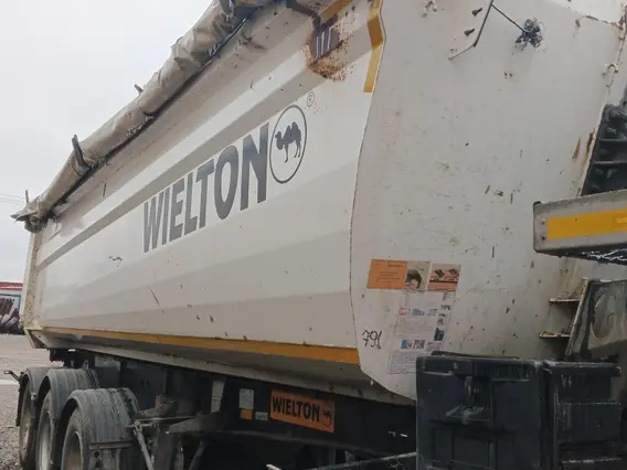 Самосвальный полуприцеп Wielton NW3A24KO 2017 года б/у фото 2