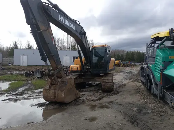 Экскаватор HYUNDAI R225LVS 2023 года б/у фото 3