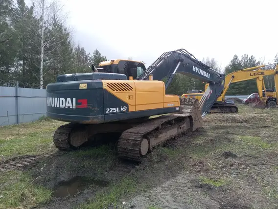 Экскаватор HYUNDAI R225LVS 2023 года б/у фото 8