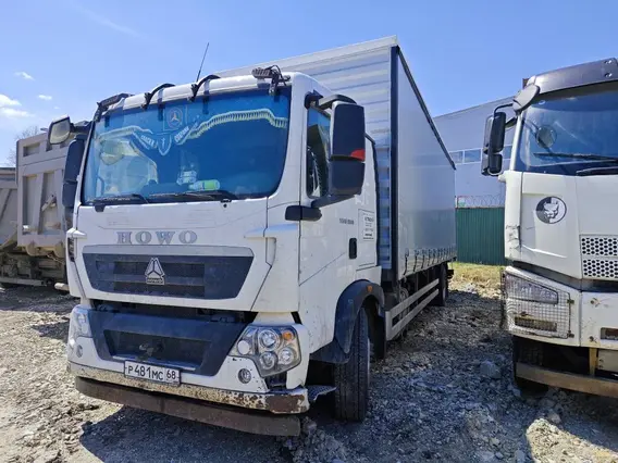 Тентованный грузовик Howo t5g 2024 года б/у фото 4