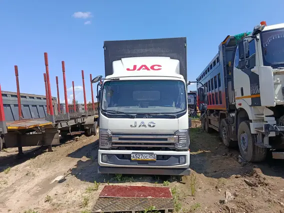 Тентованный грузовик JAC N120L 2024 года б/у фото 3