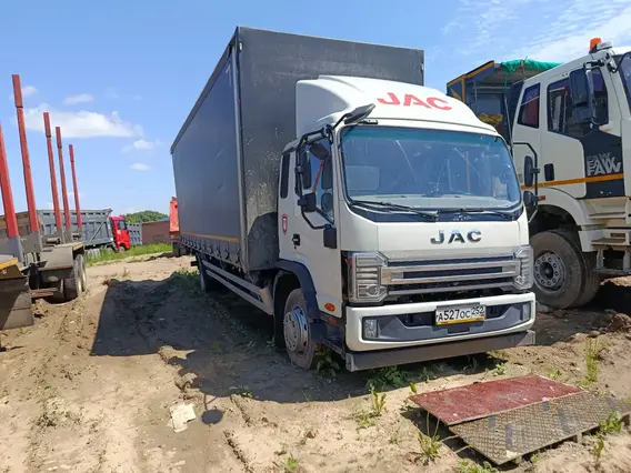 Тентованный грузовик JAC N120L 2024 года б/у фото 4