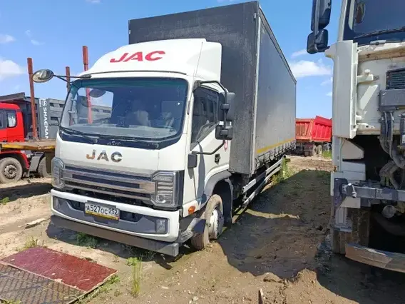 Тентованный грузовик JAC N120L 2024 года б/у