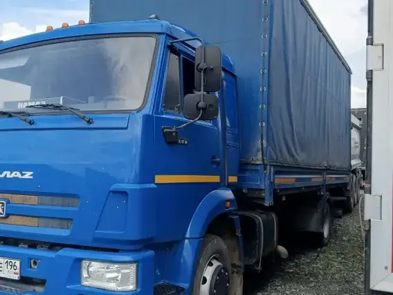 Тентованный грузовик Камаз 4308 2024 года б/у