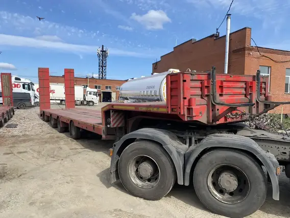 Полуприцеп-тяжеловоз НОВОСИБАРЗ 98132B 2023 года б/у фото 7