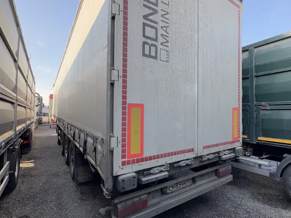 Тентованный полуприцеп Bonum 914295 2023 года б/у фото 2